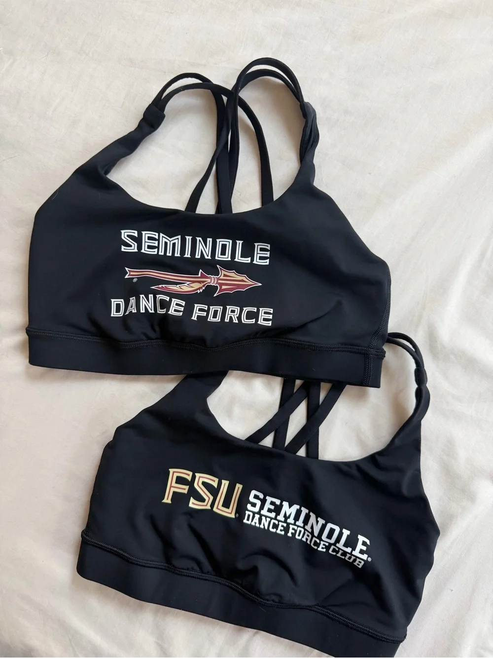 Lululemon FSU Seminoles Dance Force Sports Bras (2)